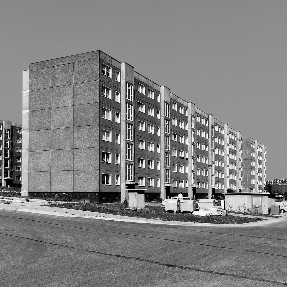 Christine Starke Fotodokumentation eines Hauses in Plattenbauweise